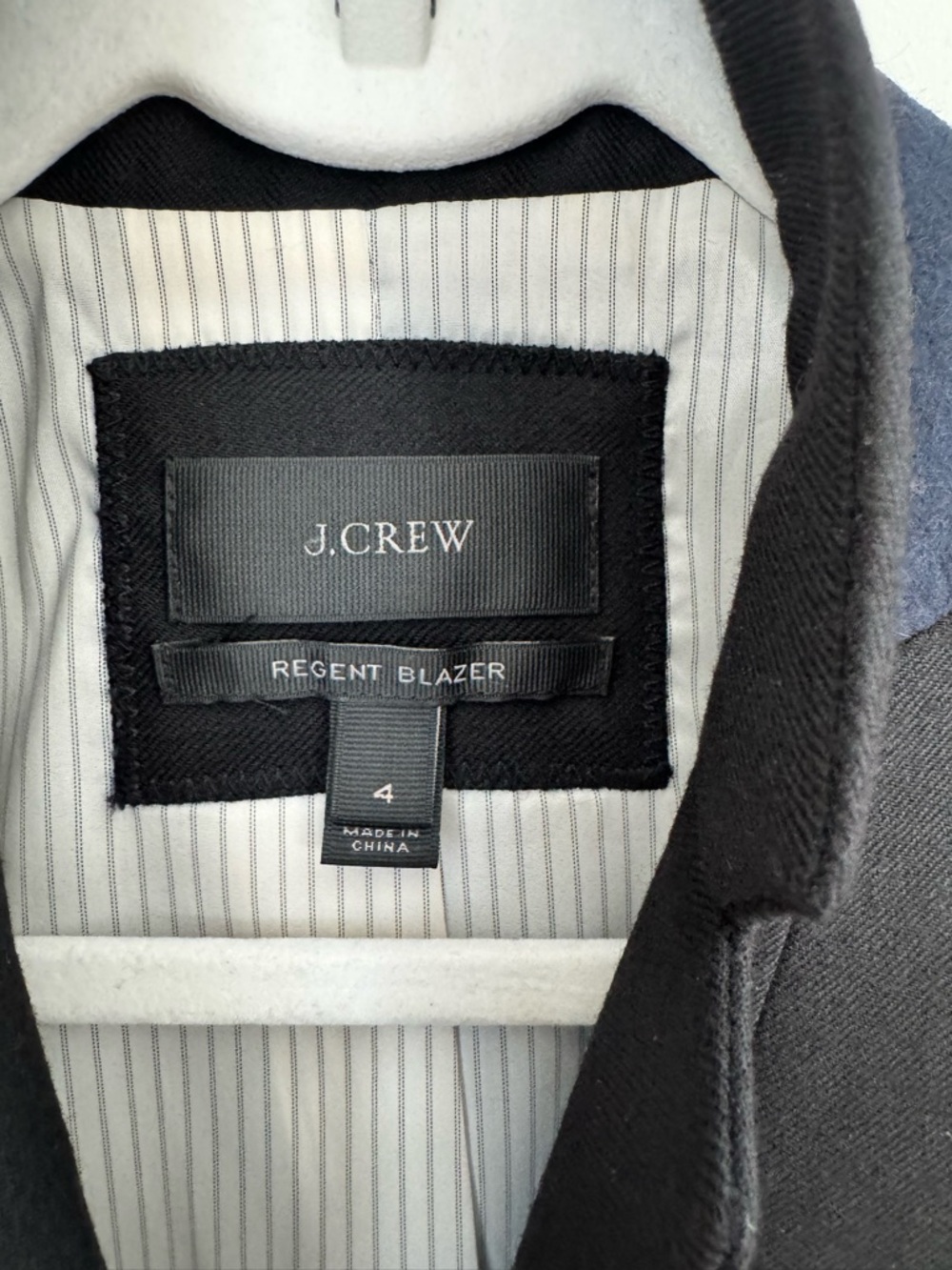 J Crew Regent Blazer Sz 4 Black - Picture 13 of 14